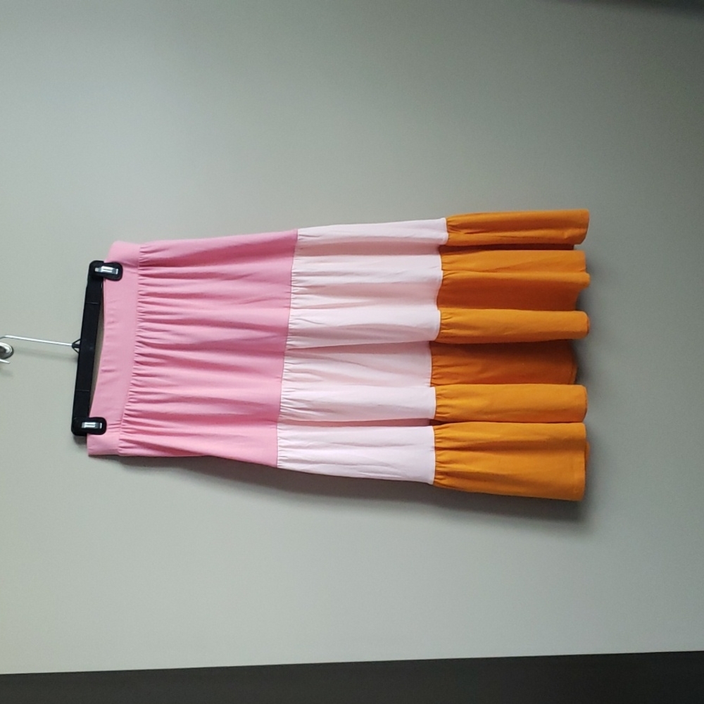 Lands End Midi Skirt NWT